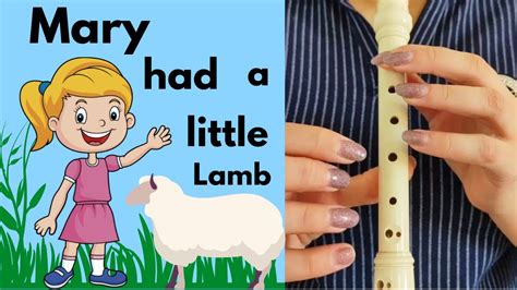 Recorder Notes Mary Had A Little Lamb