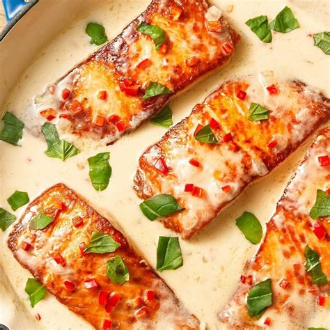 Delightful Creamy Coconut Milk Salmon Recipe So Simple