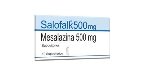 Salofalk 500 Mg Caja X 10 Supositorios