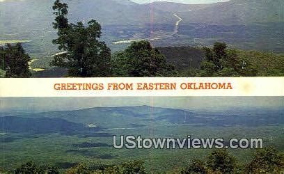 Kiamichi Mountains, Oklahoma OK Postcards | OldPostcards.com