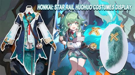 Honkai: Star Rail HuoHuo Cosplay Costumes Display - YouTube