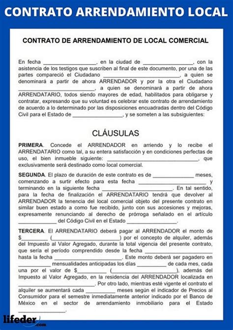 Modelo De Contrato De Arrendamiento De Vivienda En Word Corto Porn