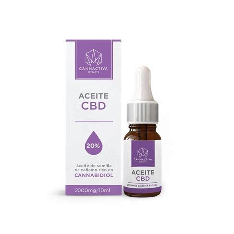 Aceite CBD 20 10 Ml Cannactiva