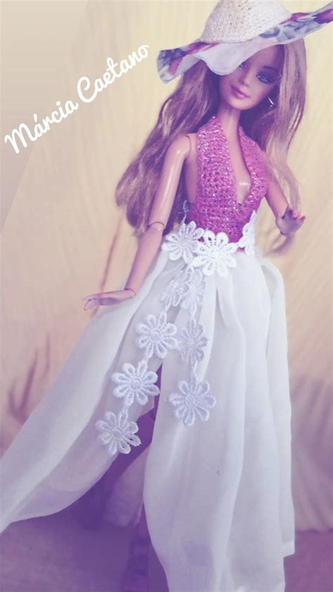 Pin De Maminette Maminette Em B Barbie Jolie Robe Longue Au Crochet