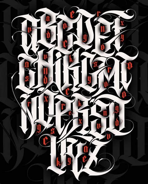 Pin By Dariusz On Kaligrafia Tattoo Lettering Design Graffiti