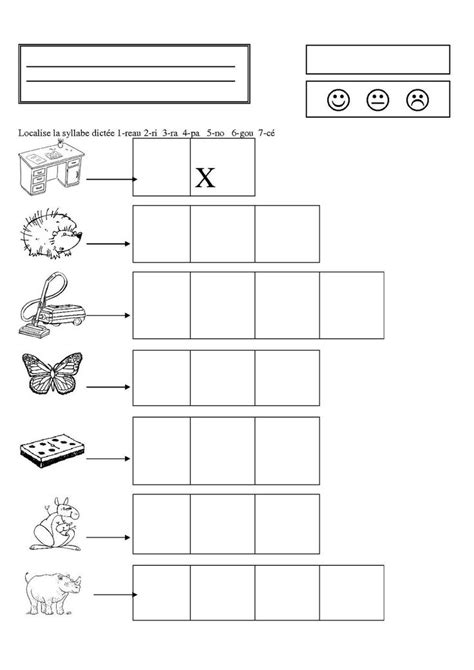 divers syllabes chez Camille Activités de lecture en maternelle