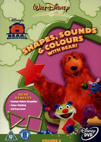 Bear In The Big Blue House Shapes Sounds And Colours [uk Import] Amazon De Dvd And Blu Ray