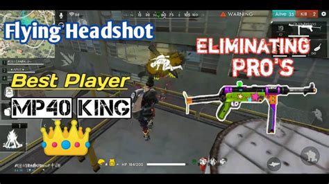 Free Fire Best Player Mp40 Highlights Eliminating Pro S Ranked