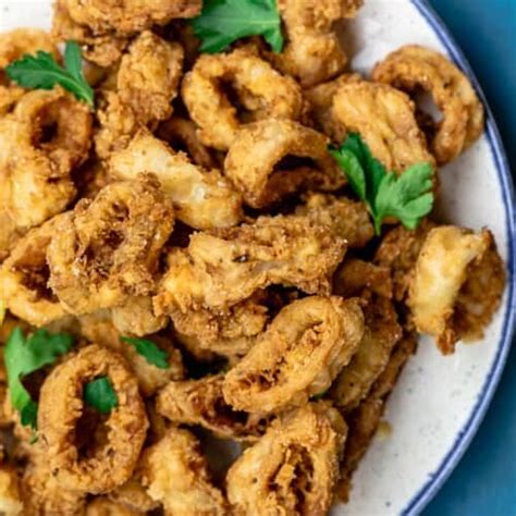 Easy Fried Calamari How To Make Calamari The Mediterranean Dish