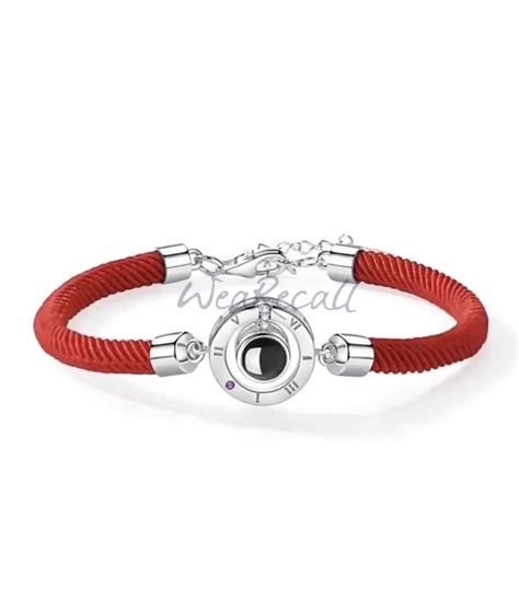 2023 Limited Projector Custom Personalized Circle Photo Bracelet