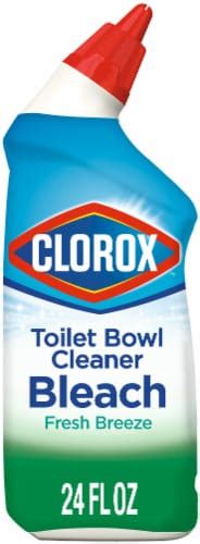 Clorox Fresh Breeze Bleach Toilet Bowl Cleaner 24 Fl Oz Kroger