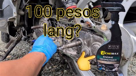 Nagda Drag Na Takbo Ng Motor Maaring Ito Dahilan Cvt Cleaning Linis