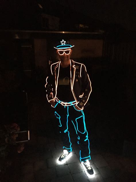 Diy Glow In The Dark Stick Figure Costume Artofit