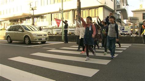 守っている車はわずか1割横断歩道は歩行者が優先！岡山市で街頭啓発 Youtube