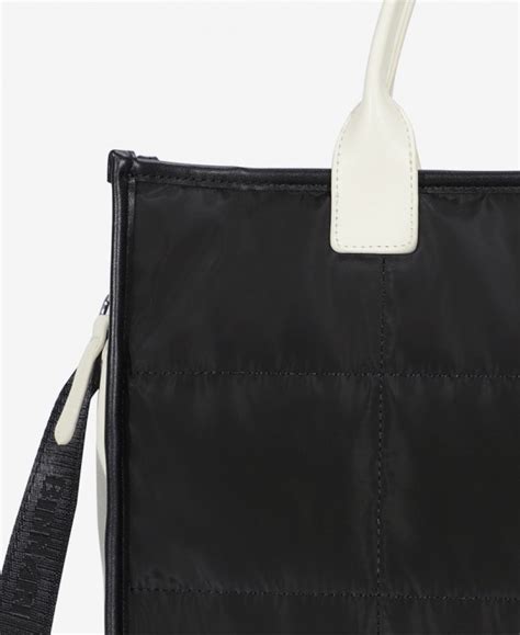 Bolso Casual Negro De Mujer Binnari Oporto 19660 De Nylon