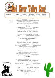 Red River Valley Song - ESL worksheet by sinemderkuş