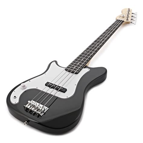 Visionstring 3 4 Left Handed Bass Guitar Pack Black At Gear4music