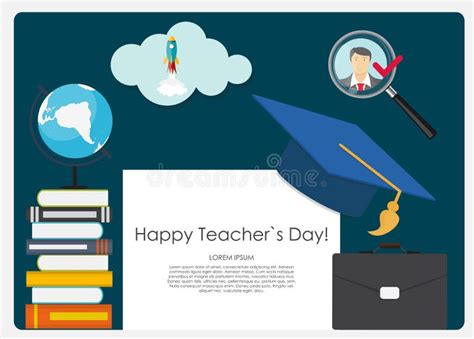 Happy Teachers Day Banner Stock Illustrations 4356 Happy Teachers Day Banner Stock