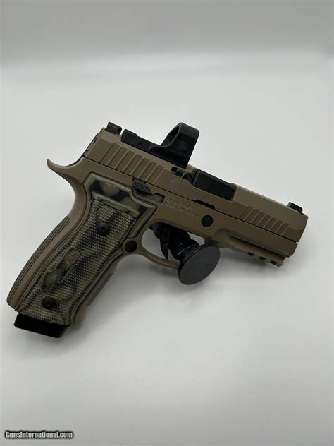 Sig Sauer P320 Axg Scorpion 9mm Luger 9x19 Para