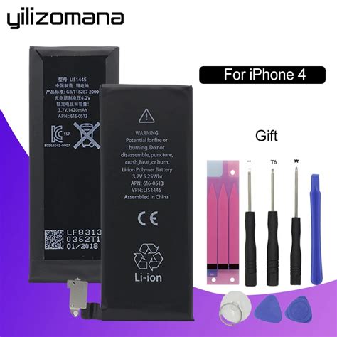 Yilizomana Mobile Phone Battery For Apple Iphone G High Capacity