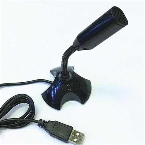 USB Microphone, Metal Condenser Recording Microphone For Laptop MAC ...