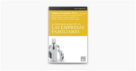 La profesionalización de las empresas familiares on Apple Books