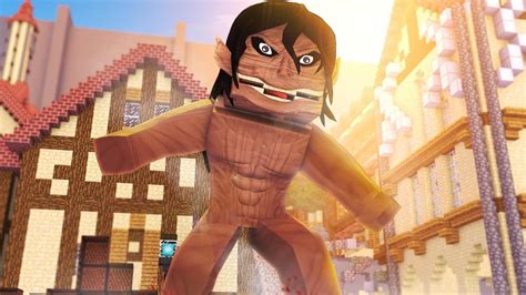 Minecraft Titan Eren Shingeki No Kyojin 5 ‹ Sky › Youtube