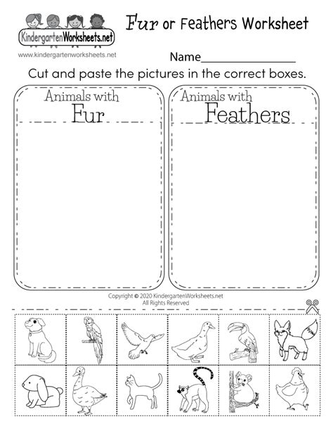 Free Kindergarten Science Worksheets Printable Calendars At A Glance