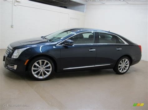 Sapphire Blue Metallic 2013 Cadillac Xts Premium Awd Exterior Photo