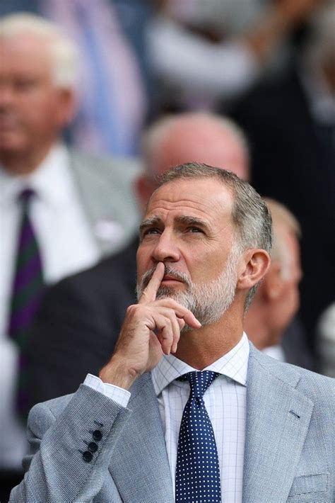 El Rey Felipe Vi El Hombre Mejor Vestido En El Abierto De Wimbledon