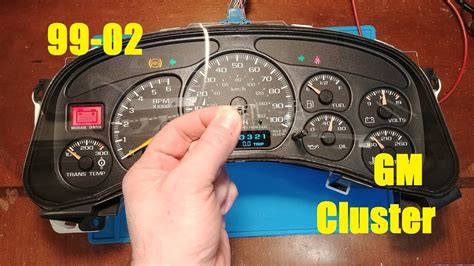 Chevy Silverado Odometer Diagram Odometer Silverado Tah