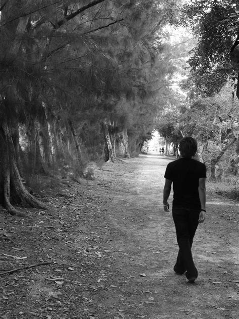 Walking A Lonely Road By Manicmonkey001 On Deviantart