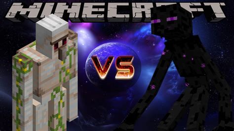 Enderman Vs Iron Golem