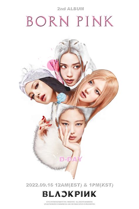 Update Blackpink Excites With Mesmerizing Born Pink D Day Poster