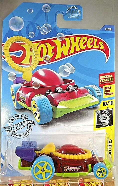 2020 Hot Wheels Treasure Hunt 6 Experimotors 1010 Bubble Matic Trans Red W5sp Contemporary