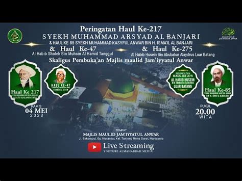 LIVE HAUL DATU KALAMPAYAN KE 217 PEMBUKAAN MAJLIS MAULID YouTube