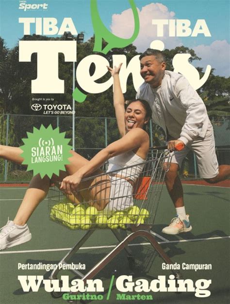 6 Foto Suasana Tiba Tiba Tenis Vindes Marshel Widianto Ikut Beraksi