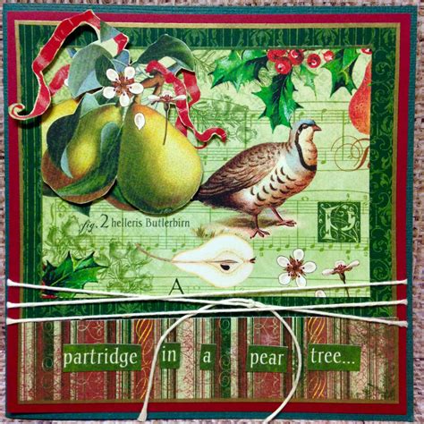 Sewpaperpaint Twelve Days Of Christmas Cards With Graphic 45