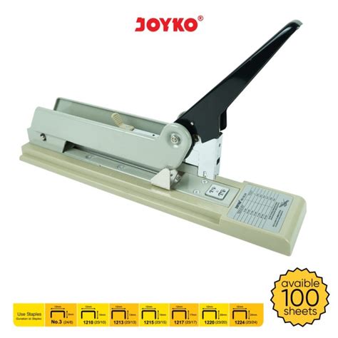 Jual Stapler Jilid Joyko Hd L Hekter Berat Besar Heavy Duty Kota