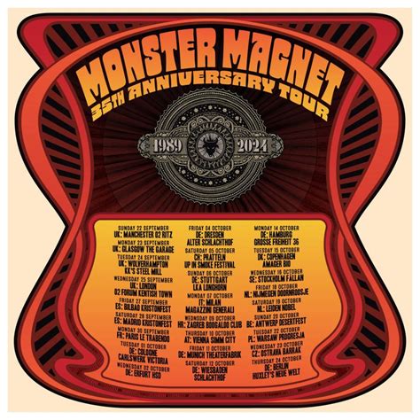 Event Monster Magnet Line Up