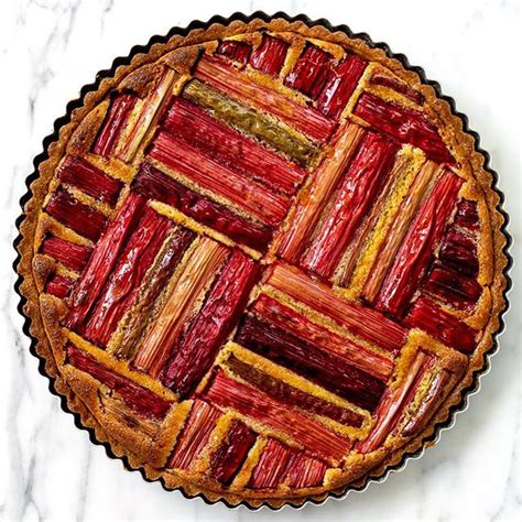 Rhubarb Frangipane Tart Recipe The Feedfeed