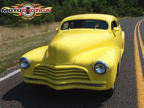 1947 Chevrolet Two Door Motoexotica Classic Cars