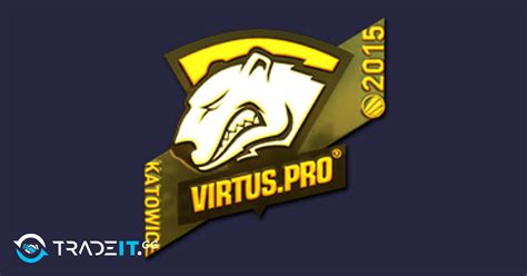 Sticker Virtus Pro Gold Katowice Tradeit