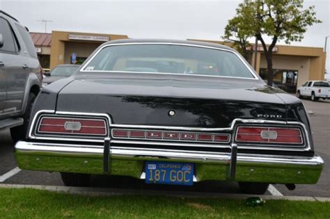 Ford Ltd Brougham Black On Black All Original K Miles For