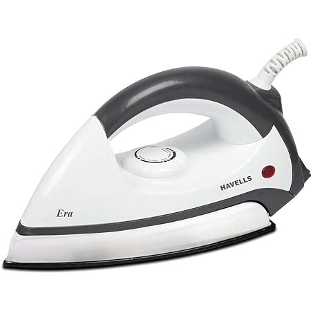 Buy Havells Aquilla 1000 Watt Dry Iron With American Heritage Non Stick