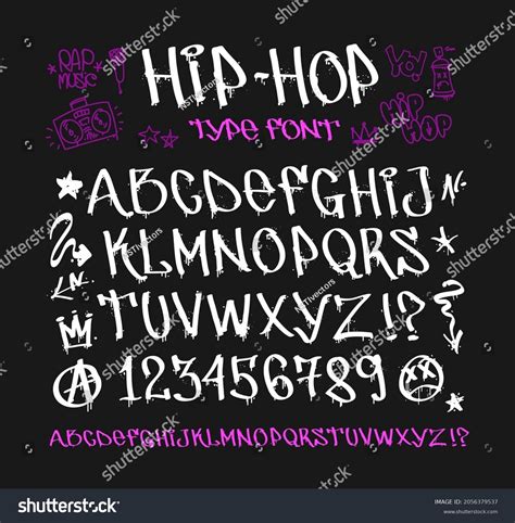 Typography Hiphop Number Images Stock Photos Vectors Shutterstock