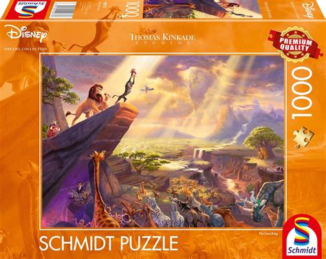 Amazon Schmidt The Lion King Disney Thomas Kinkade Jigsaw Puzzle