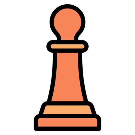 Pawn Generic Outline Color Icon