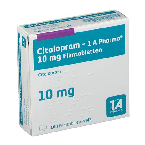 Citalopram A Pharma Mg St Mit Dem E Rezept Kaufen Shop Apotheke