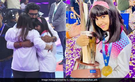 Abhishek Bachchan Hugs Aishwarya Rai And Daughter Aaradhya After His